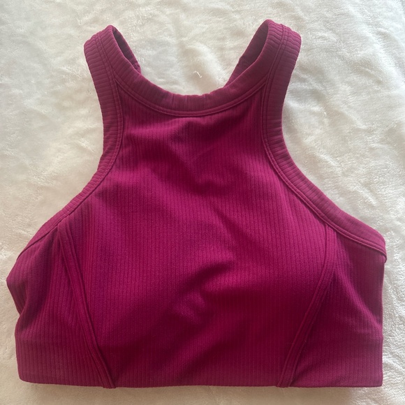 Lululemon- High- Ribbed Nulu sports bra - Picture 1 of 5